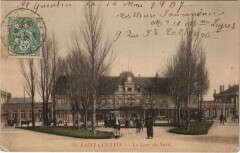 Saint Quentin- La Gare du Nord France à Saint-Quentin