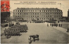 Saint Quentin- 87e Regiment d'Infanterie France -
																					02100 Saint-Quentin
																			
