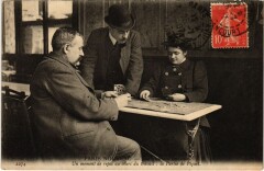 Paris Les femmes cocher Partie de Piquet Transport