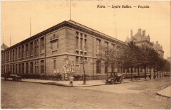 Lycée Buffon - Façade à Paris 15e
