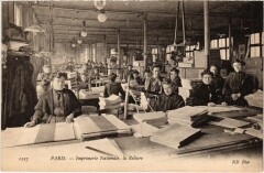 Imprimerie Nationale, la Reliure à Paris 3e