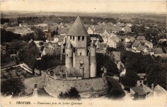 Provins panorama pris de Saint-Quiriace à Provins