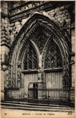 Moret sur Loing Portail de l'Eglise
