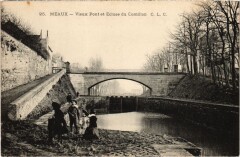 Meaux Vieux Pont et Ecluse du Cornillon à Meaux