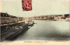 Montereau La Seine et les Quais
