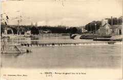 Melun Barrage du Grand Bras de la Seine à Melun
