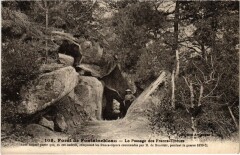 Foret de Fontainebleau - Le Passage des Francs-Tireurs à Fontainebleau
