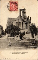 Larchant Eglise Saint-Mathurin - L'Abside à Larchant