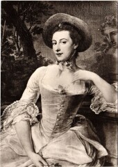 Drouais La Marquise de Pompadour