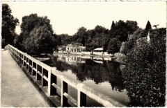 Samois vue du Pont de l'Ile