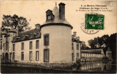 Sigy Chateau de Sigy - La Facade et les Batiments du Faire Valoir