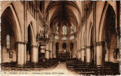 Nangis Interieur de l'Eglise à Nangis