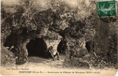 Montcerf Souterrains du Chateau de Becoiseau