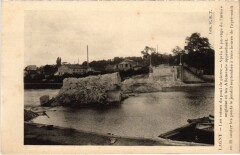 Lagny Les Ruines du Pont de Pierre