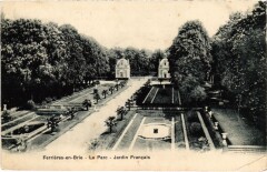 Ferrieres en Brie Le Parc Jardin Francais