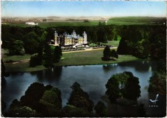 Ferrieres en Brie L'etang et le Chateau