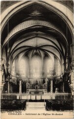 Chelles Interieur de l'Eglise Saint-Andre -
																					77500 Chelles
																			