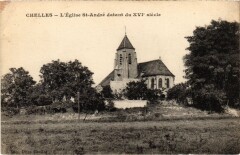 Chelles Eglise Saint-Andre à Chelles