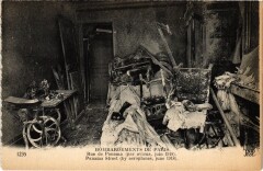 Paris Bombardement 1918 Rue de Panama