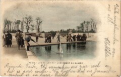 Paris 1e Les Tuileries Lancement du Navire à Paris 1er