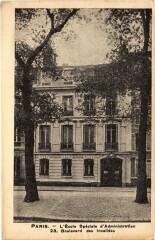 Paris 7e 28, Bd des Invalides Ecole Special d'Administration à Paris 7e