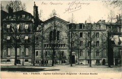 Paris 8e Avenue Hoche Eglise Catholique Anglaise -
																					75008 Paris 8e
																			