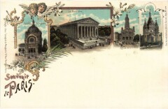 Souvenir de Paris Litho