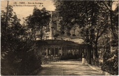 Bois de Boulogne - Le Pavillon d'Armenonville à Paris 16e