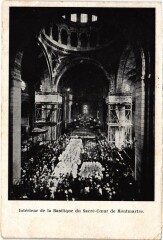 Sacré-Coeur de Montmartre (intérieur) à Paris 18e