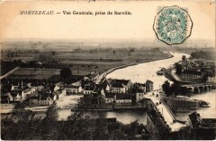 Montereau Vue Generale prise de Surville