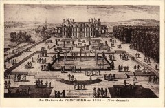 Pomponne La Maison de Pomponne en 1663 à Pomponne