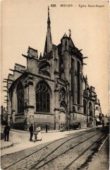 Melun Eglise Saint-Aspait à Melun