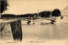 Melun Pont de fer à Melun