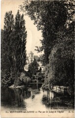 Montigny vue sur le Loing et Eglise