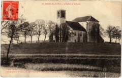 Doue Eglise et la Butte