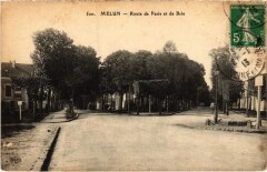 Melun Route de Paris et de Brie à Melun