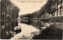 Melun vue sur la Seine à Melun