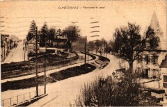 Claye Panorama du Canal