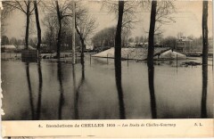 Inondations de Chelles Les Docks à Chelles