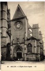 Melun Eglise Saint-Aspais à Melun