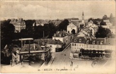 Melun vue generale à Melun