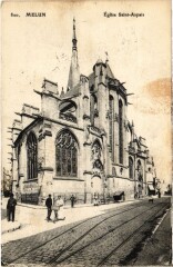 Melun Eglise Saint-Aspais à Melun