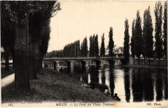 Melun Le Pont du Vieux Chatelet à Melun