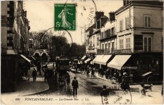 Fontainebleau La Grande Rue à Fontainebleau