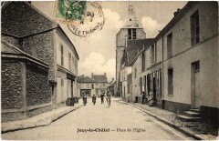 Jouy le Chatel Place de l'Eglise
