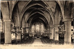 Jouarre Interieur de l'Eglise à Jouarre