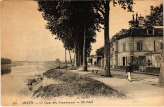 Melun Le Quai des Fourneaux à Melun