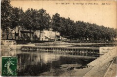 Melun Le Barrage du Petit Bras à Melun