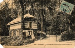 Robinson Entree du Parc du Duc de la Rochefoucault -
													92 Hauts de Seine
												