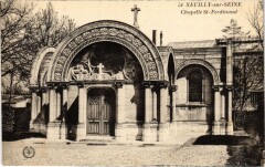 Carte postale ancienne Chapelle Saint-Ferdinand
                                                                     à Paris 17e
                                